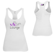 VIP4HER Tank White & Purple