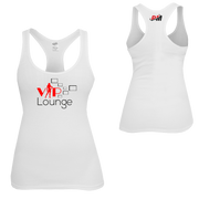VIP4HER Tank White & Red