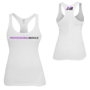 PM4HER Tank White & Purple