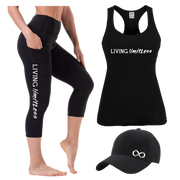 Living Limitless Combo - Tank, Capris and Cap
