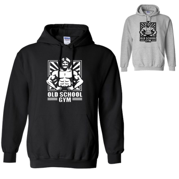 Old School Gym Hoodie