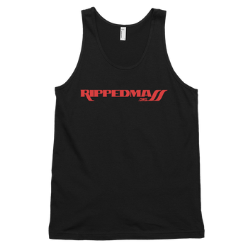 Ripped Mass Tank Black
