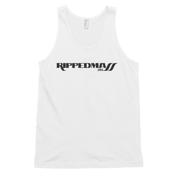 Ripped Mass Tank White