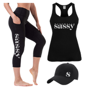 Sassy Ladies Combo - Tank, Capris and Cap