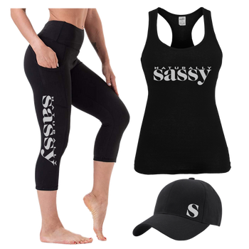 Sassy Ladies Combo - Tank, Capris and Cap