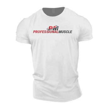 PM Tshirt White & Red