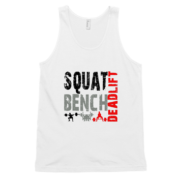 Squat, Bench, Deadlift
