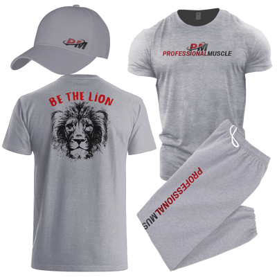 Be the Lion Combo - Shirt, Sweats and Cap