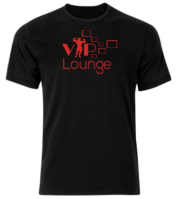 VIP Lounge Tshirt Black & Red