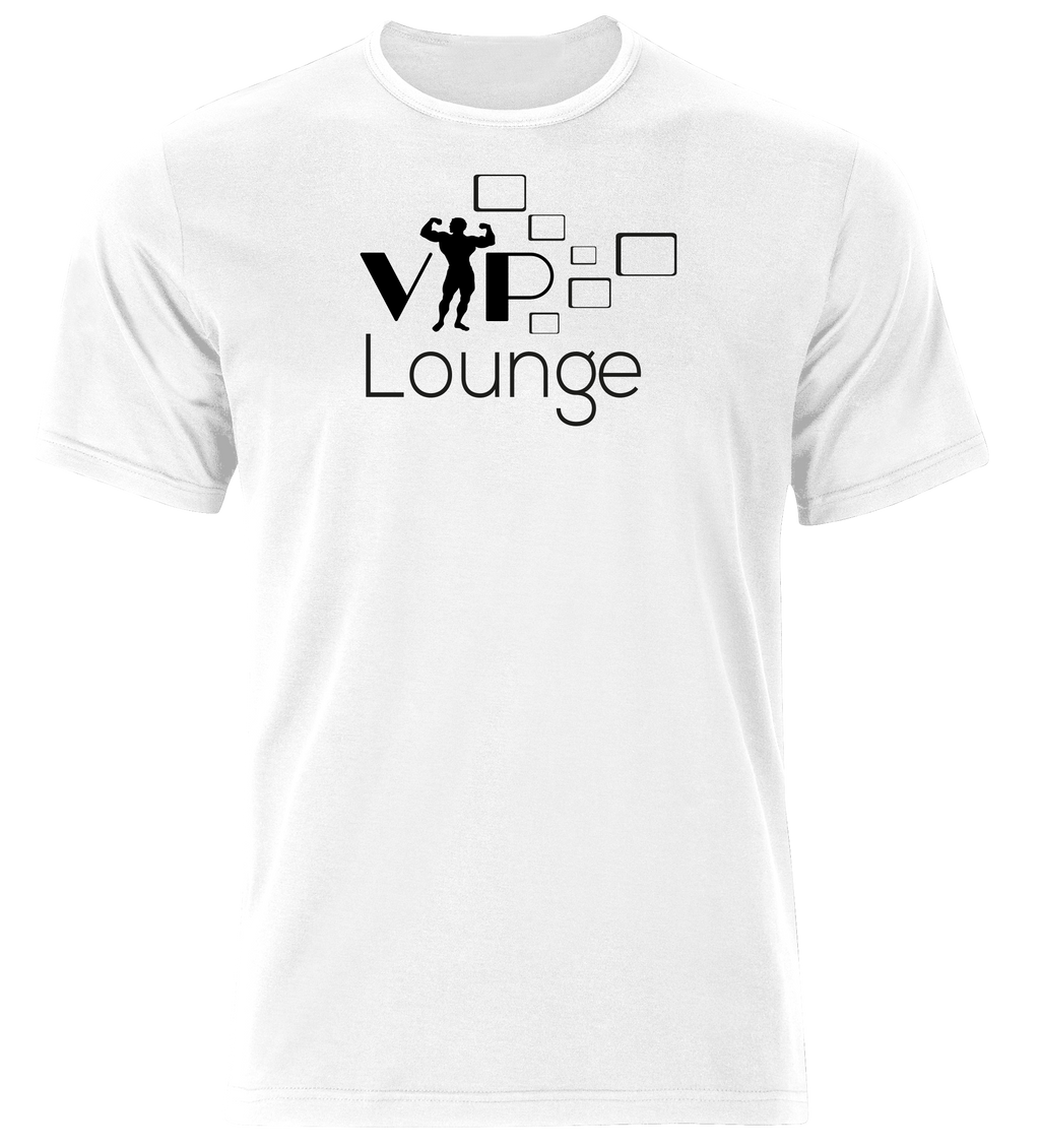 VIP Lounge Tshirt White & Black