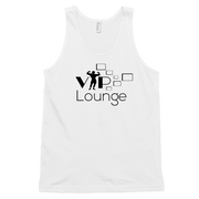 VIP Lounge Tank White & Black