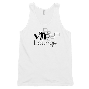 VIP Lounge Tank White & Black