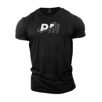 PM Tshirt Black & White Logo